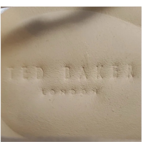 Ted Baker Jane Bow Slingback White Pointed Toe Flats Bridal Shoe NWT Size 10 - Picture 13 of 16